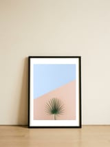 Botanic and Geometric III — framed, leaning against the wall thumbnail