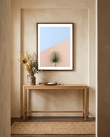 Botanic and Geometric III framed in a welcoming room thumbnail