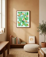 Tropical and exotic V framed in a gentle room thumbnail