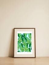 Tropical and exotic IV — framed, leaning against the wall thumbnail