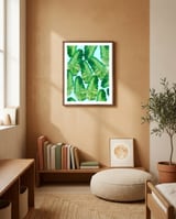 Tropical and exotic IV framed in a gentle room thumbnail