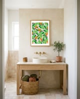 Tropical and exotic II framed in a breezy room thumbnail