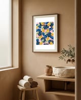 Tropical and exotic I framed in a serene room thumbnail
