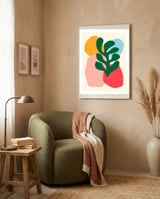 Floral matisse 9 framed in a tender room thumbnail
