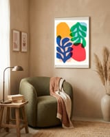 Floral matisse 7 framed in a tender room thumbnail