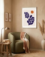 Floral matisse 4 framed in a tender room thumbnail