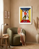 Bailarina framed in a tender room thumbnail