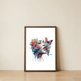 butterfly-bloom-reverie — framed, leaning against the wall thumbnail