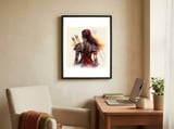 scarlet-archer-warrior framed in a focused room thumbnail