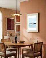Geometric landscape XXI framed in a intimate room thumbnail