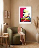 Gottlieb Daimler Pop Art WPAP framed in a tender room thumbnail