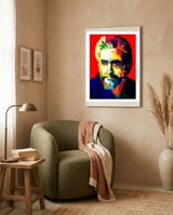 Jack Gyllenhaal Movies Actor Pop Art WPAP framed in a tender room thumbnail