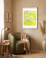 Lemon & Pink Marble framed in a tender room thumbnail