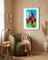 Skyscraper framed in a tender room thumbnail