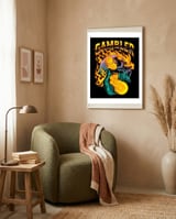 Gambler framed in a tender room thumbnail