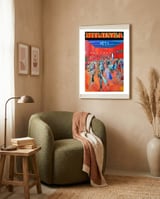 Milonga 5 framed in a tender room thumbnail