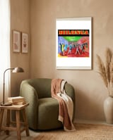 Milonga 7 framed in a tender room thumbnail