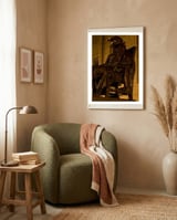 Halo framed in a tender room thumbnail