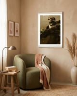 Halo framed in a tender room thumbnail