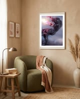 Halo framed in a tender room thumbnail