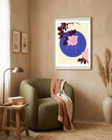 Peony framed in a tender room thumbnail
