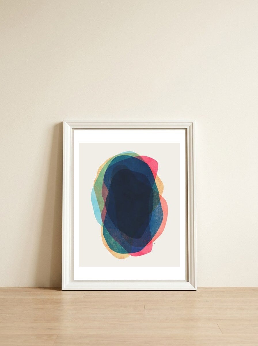 Anomaly — framed, leaning against the wall