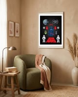  Star Wars framed in a tender room thumbnail