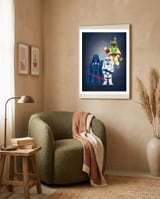  Star Wars framed in a tender room thumbnail