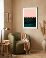 Cactus Sunset framed in a tender room thumbnail