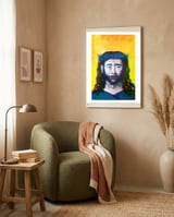 Ecce Homo 5 7 framed in a tender room thumbnail