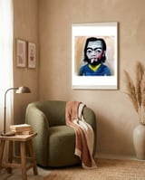 Cortazar New 1 framed in a tender room thumbnail
