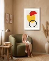 Elements II framed in a tender room thumbnail