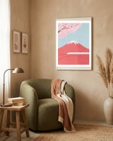 Mount Fuji framed in a tender room thumbnail