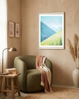 Cycling framed in a tender room thumbnail