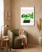 Taro Dimensionality framed in a tender room thumbnail