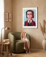 Wilde 1 framed in a tender room thumbnail