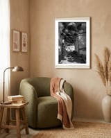 Under umbrellas framed in a tender room thumbnail