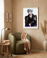 Anime framed in a tender room thumbnail