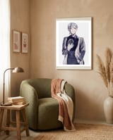 Anime framed in a tender room thumbnail