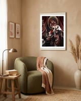 Anime framed in a tender room thumbnail