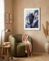 Anime framed in a tender room thumbnail