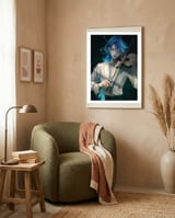 Anime framed in a tender room thumbnail