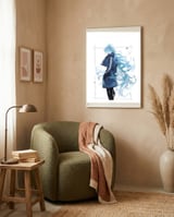 Anime framed in a tender room thumbnail