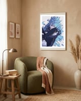 Anime framed in a tender room thumbnail