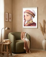 Anime framed in a tender room thumbnail