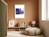 Anime framed in a gentle room thumbnail