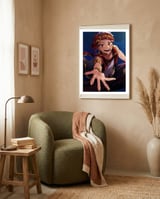 Anime framed in a tender room thumbnail