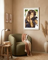 Anime framed in a tender room thumbnail