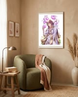 Anime framed in a tender room thumbnail