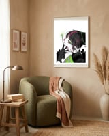 Anime framed in a tender room thumbnail